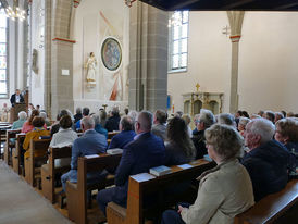 Feierlicher Gründungsgottesdienst der Pfarrei St. Heimerad (Foto: Karl-Franz Thiede)